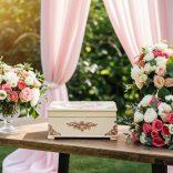 Kincses ládika rózsaarany díszítéssel