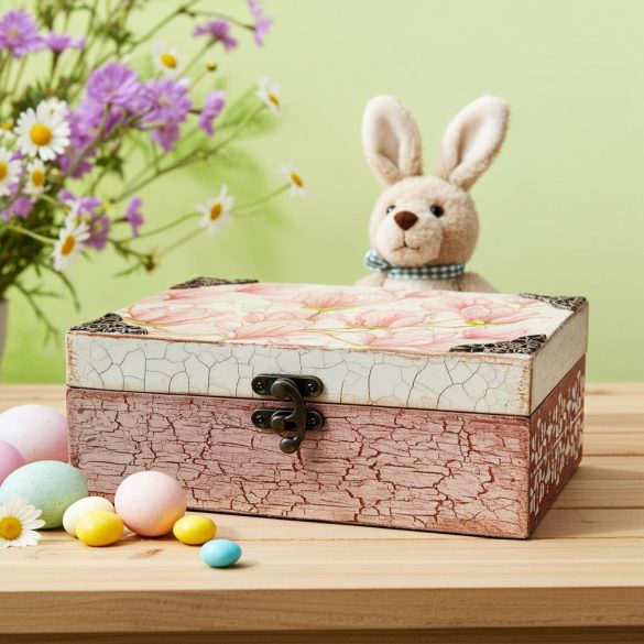 Ékszertartó magnólia mintával