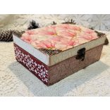 Ékszertartó magnólia mintával