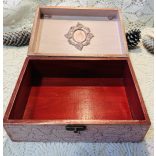 Ékszertartó magnólia mintával