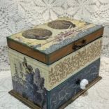 Provence Álma – romantikus emeletes fa ékszerdoboz